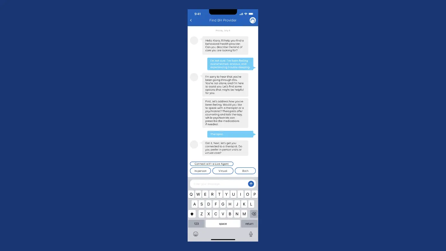 Chatbot design