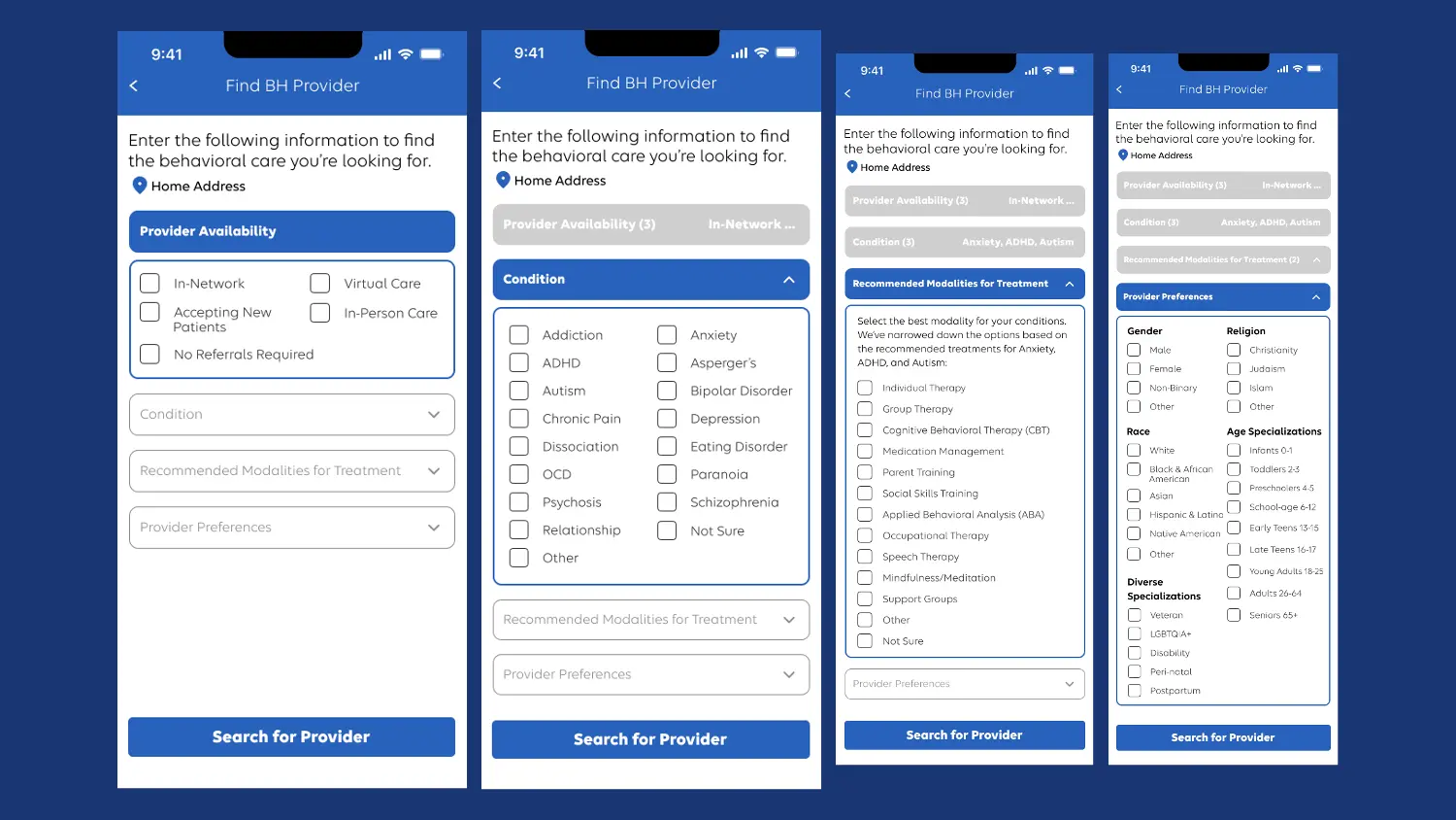 Dropdown design