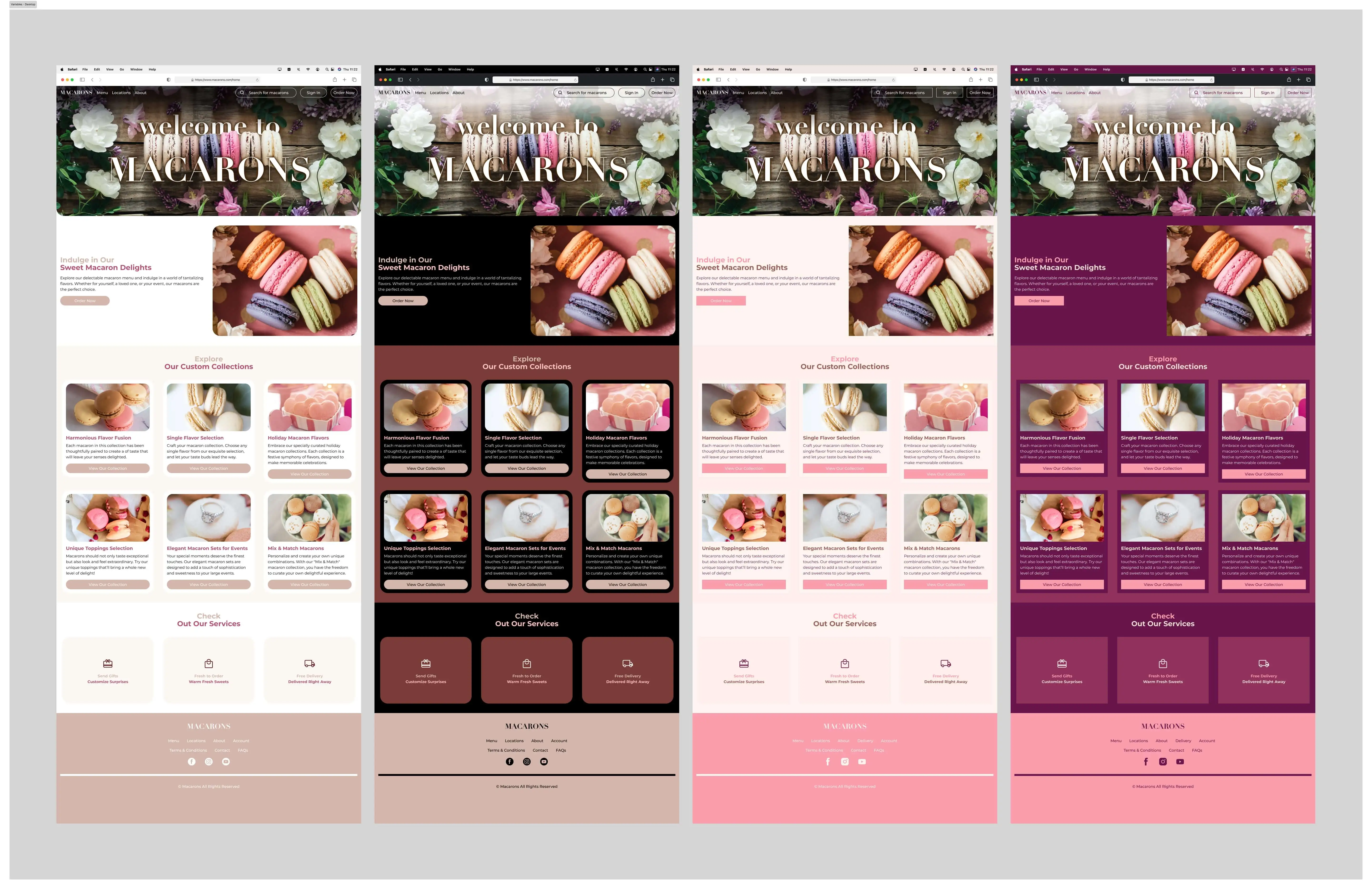 Desktop viewport design