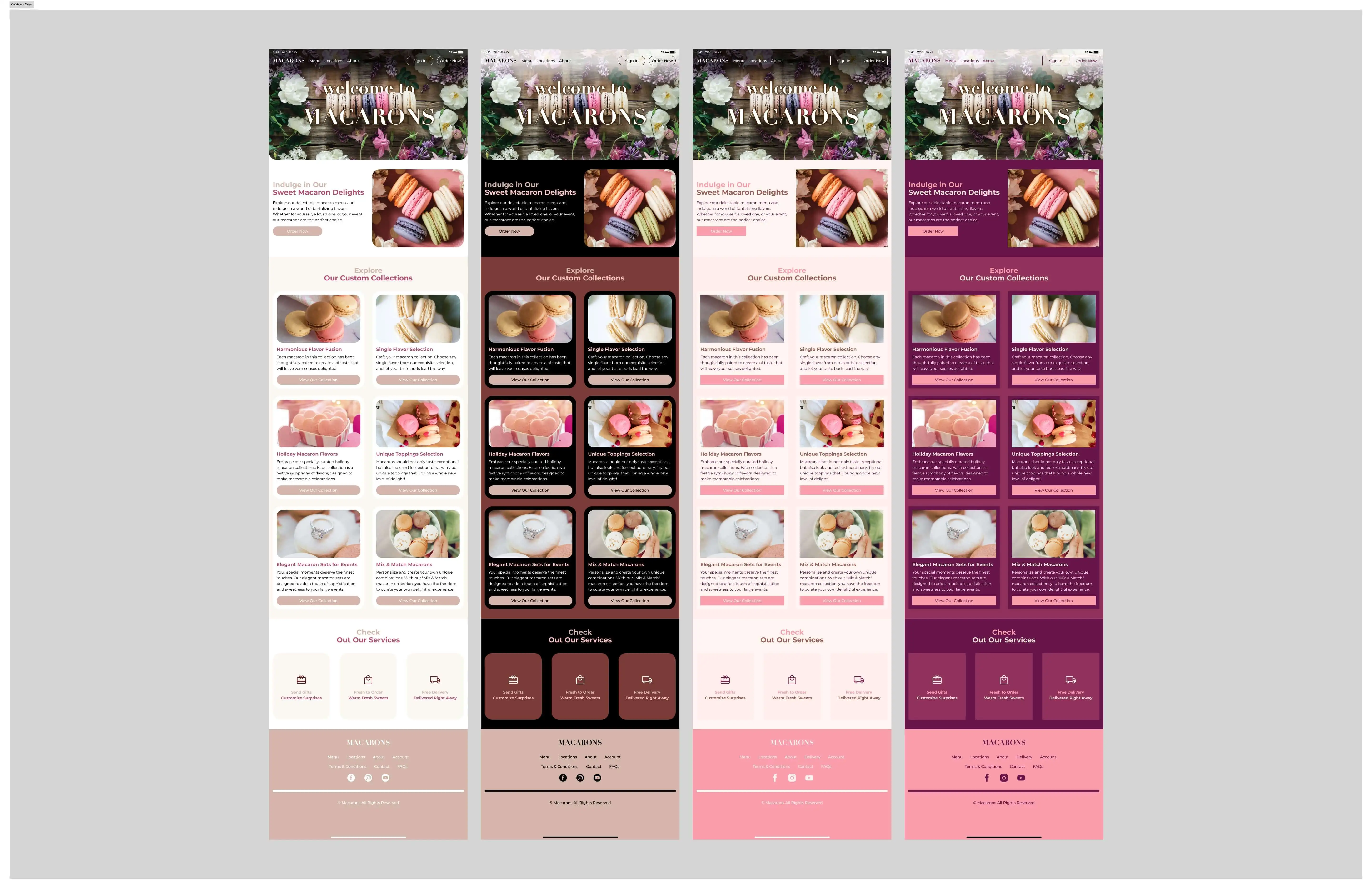 Tablet viewport design